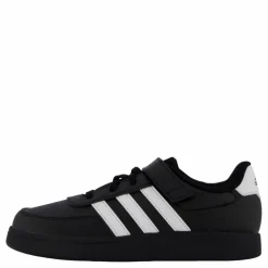 Breaknet Lifestyle Court Elastic Lace and Top Strap Shoes Core Black / Cloud White / Cloud White*adidas Outlet