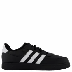 Breaknet Lifestyle Court Elastic Lace and Top Strap Shoes Core Black / Cloud White / Cloud White*adidas Outlet