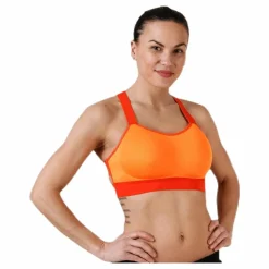 Nike Breathe Bra /Black Orange Hot