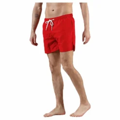 Frank Dandy Breeze Long Swim Shorts Red Röd Online