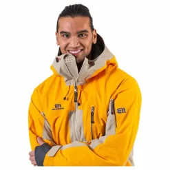 Elevenate Brevent Jacket Yellow Gul Outlet