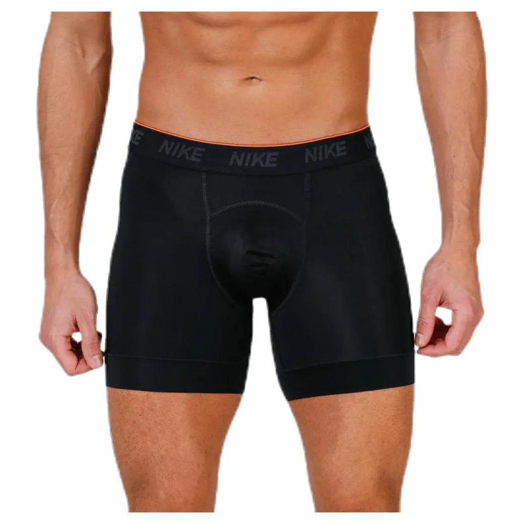 Nike Brief Boxer 2PK White/Black Svart Sale