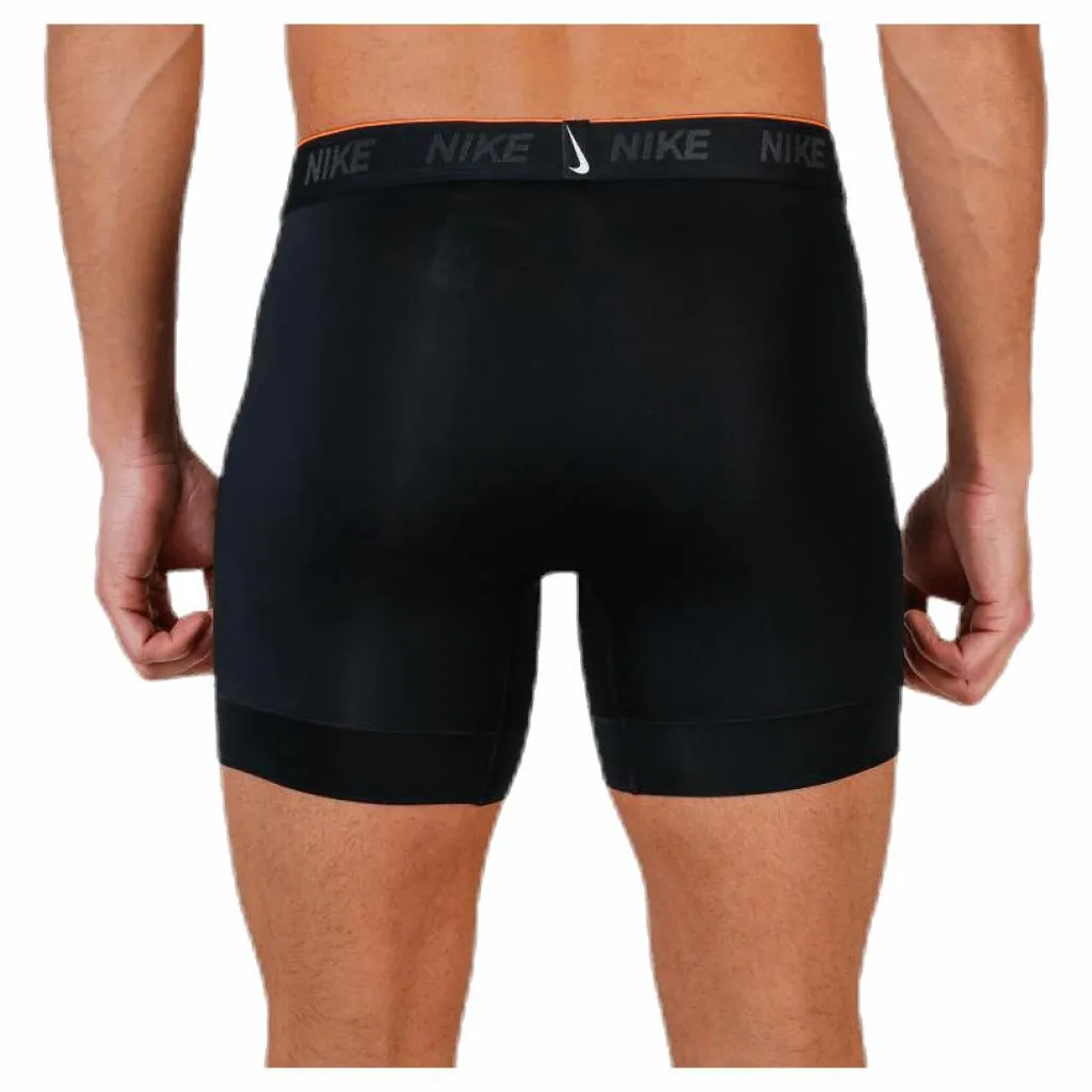 Nike Brief Boxer 2PK White/Black Svart Sale