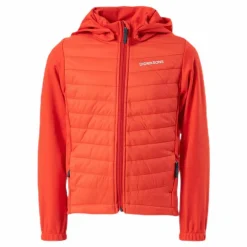 Briska Kids Jacket Red*Didriksons Hot