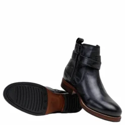 Sneaky Steve Bristol Leather W Black Svart Clearance