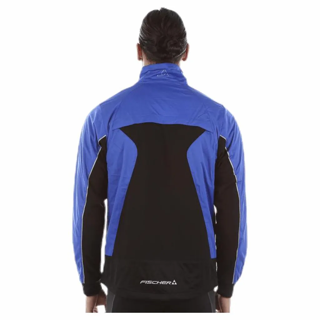 Fischer Bruksvallarna II Softshell Jacket Blue/Black Blå och Svart Discount