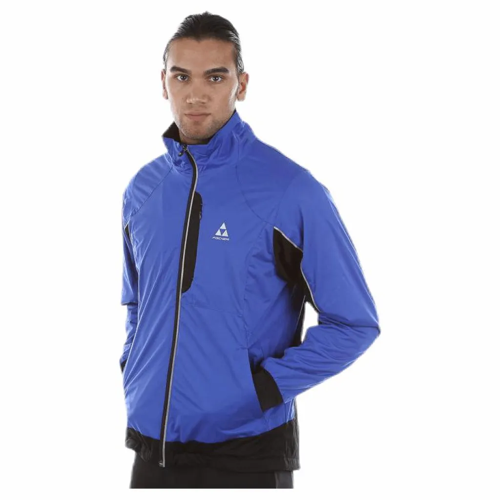 Fischer Bruksvallarna II Softshell Jacket Blue/Black Blå och Svart Discount