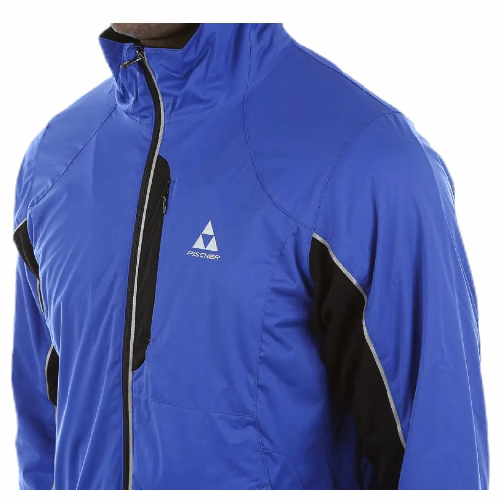 Fischer Bruksvallarna II Softshell Jacket Blue/Black Blå och Svart Discount