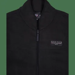 St Vincent Polo Club Burlington Fleece Black Discount