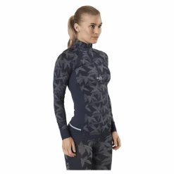 Butterfly Half-Zip Shirt Blue*Kari Traa Sale