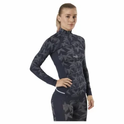 Butterfly Half-Zip Shirt Blue*Kari Traa Sale