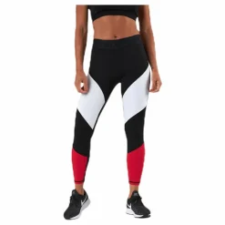Cadence Blocked Tights Red*Björn Borg Outlet