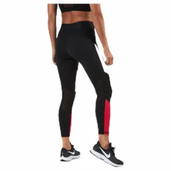 Cadence Blocked Tights Red*Björn Borg Outlet