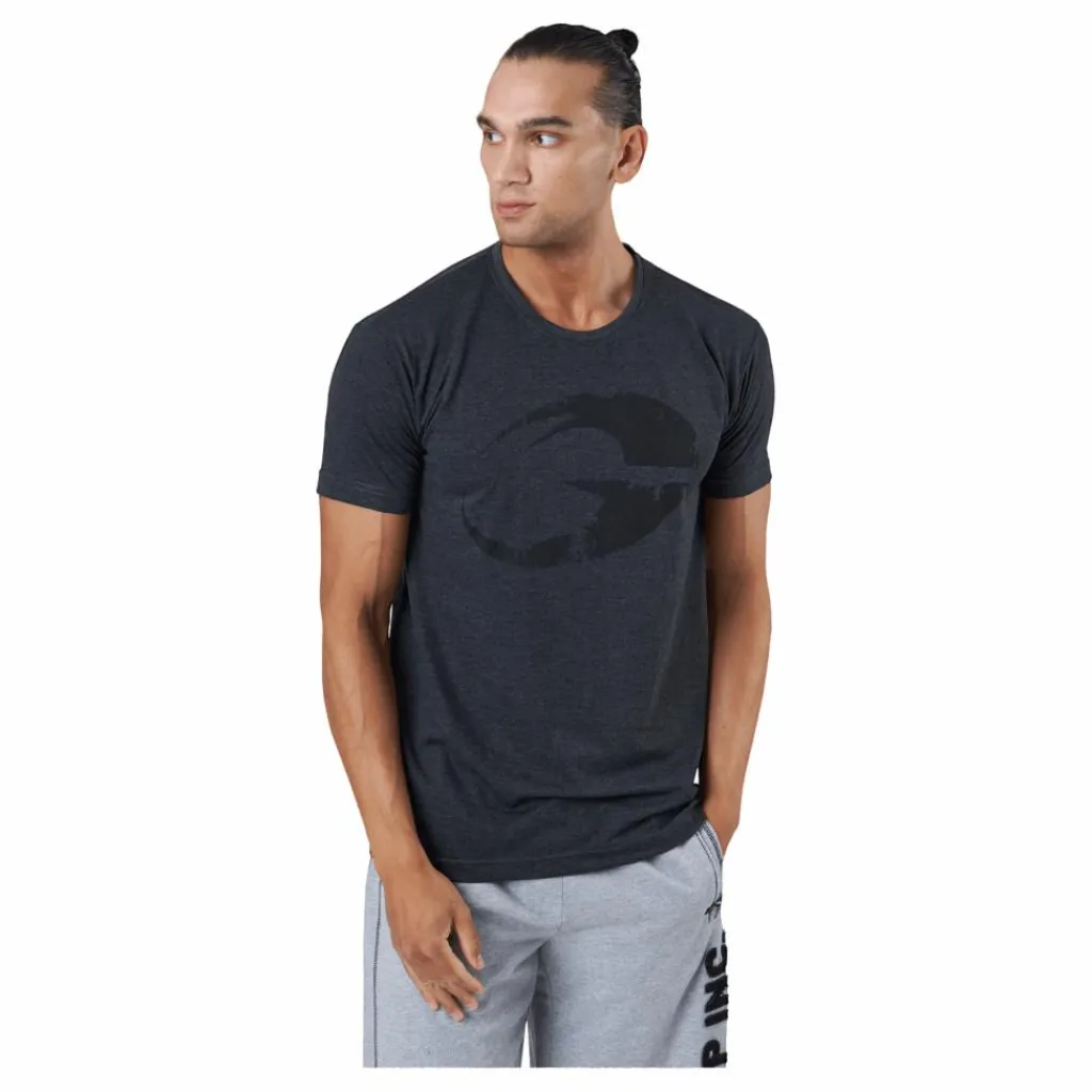 GASP Cadet Tee Dark Grey Melange Grå Clearance