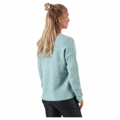 Only Camilla V-Neck L/S Pullover Knt Beige Discount