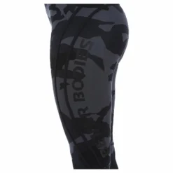 Better Bodies Camo High Tights Black Svart Discount