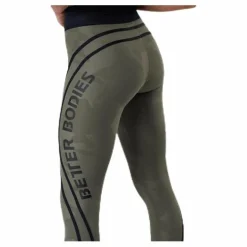 Camo High Tights Patterned/Green*Better Bodies Discount