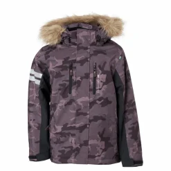 Lindberg Camo Jacket Dusty Mauve Lila Clearance
