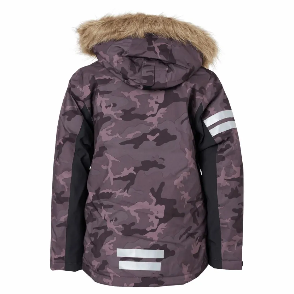 Lindberg Camo Jacket Dusty Mauve Lila Clearance