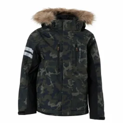 Lindberg Camo Jacket Green Flerfärgad Online