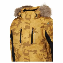 Lindberg Camo Jacket Yellow Gul Best