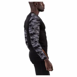 Camo Merino Wool Crew Black*Bula Sale