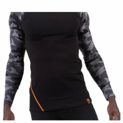 Camo Merino Wool Crew Black*Bula Sale