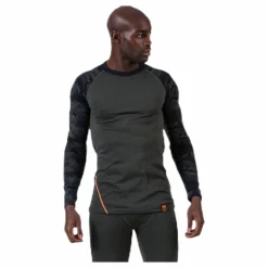 Camo Merino Wool Crew Green*Bula Best