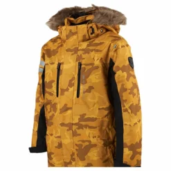 Camo Overall 15 000 mm Patterned/Yellow*Lindberg Best