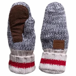 Camp Junior Mitten Grey*Kombi Hot