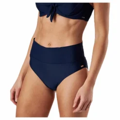 Abecita Capri Twisted Solid Folded Brief Blue Blå