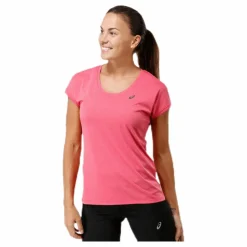 Capsleeve Top Pink*ASICS New