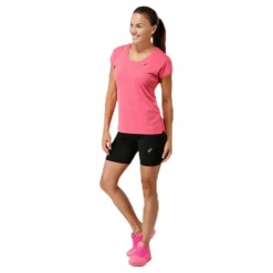 Capsleeve Top Pink*ASICS New