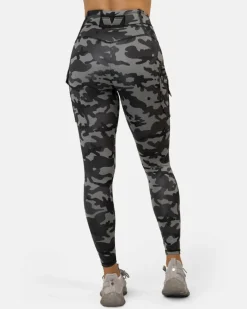Cargo Camo Stealth Leggings Dark Grey*Gavelo Hot