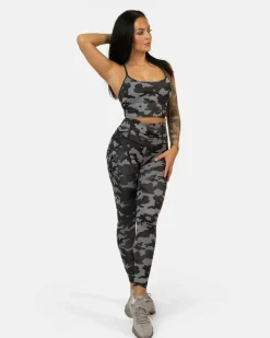 Cargo Camo Stealth Leggings Dark Grey*Gavelo Hot