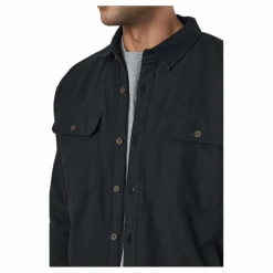 Tenson Cargo Shirt Jkt M Black Svart Discount