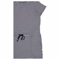 Tuxer Carmen Dress Navy Stripes Blå Outlet