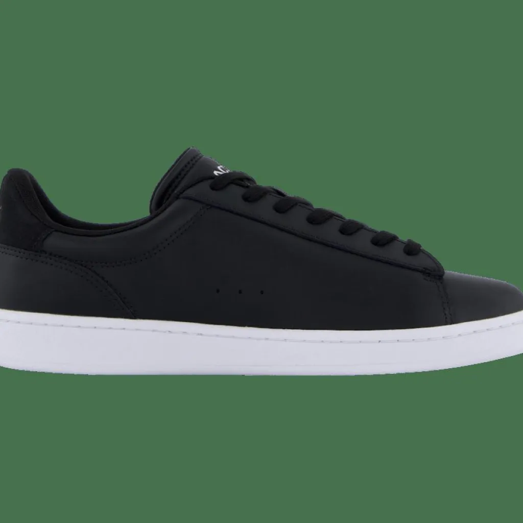 Lacoste Carnaby Set Leather BLK/WHT Blue Discount