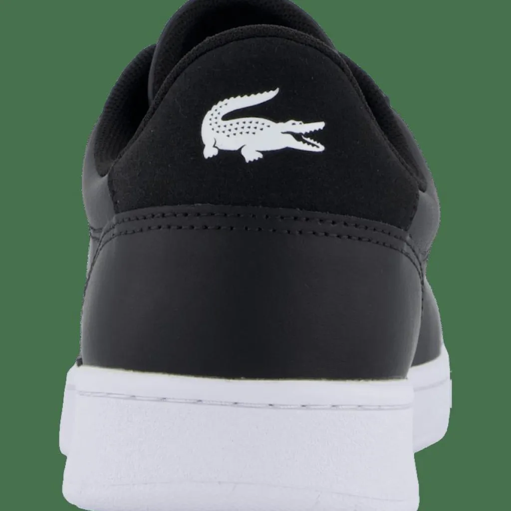 Lacoste Carnaby Set Leather BLK/WHT Blue Discount