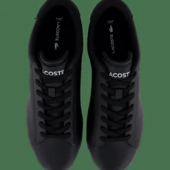 Lacoste Carnaby Set Leather BLK/WHT Blue Discount