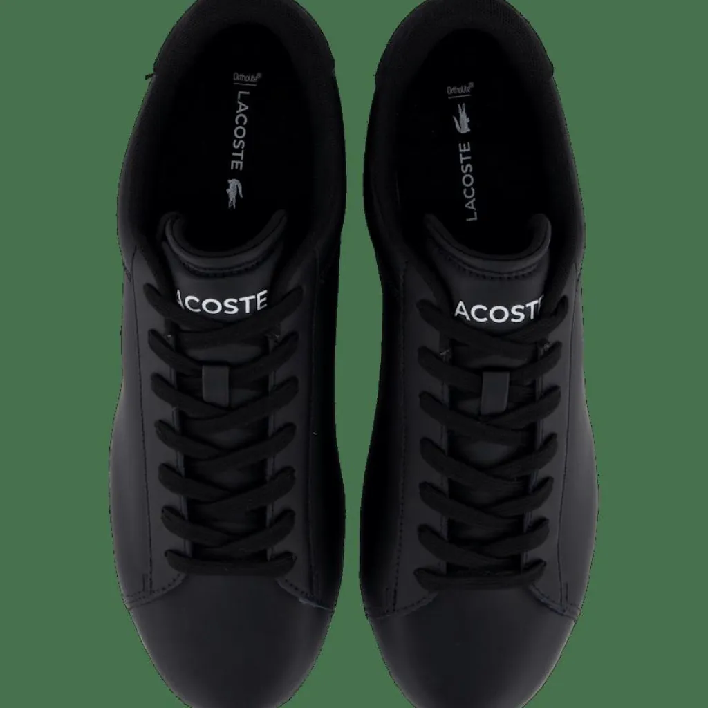 Lacoste Carnaby Set Leather BLK/WHT Blue Discount