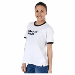 Carry My Board Ringer Tee White/Black*Hurley