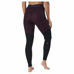 Mons Royale Cascade Merino Flex 200 Leggin Winter Leopard Svart Clearance
