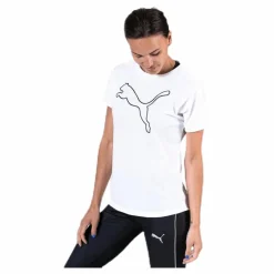 Puma Cat Tee White Vit Discount