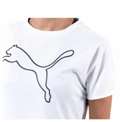 Puma Cat Tee White Vit Discount