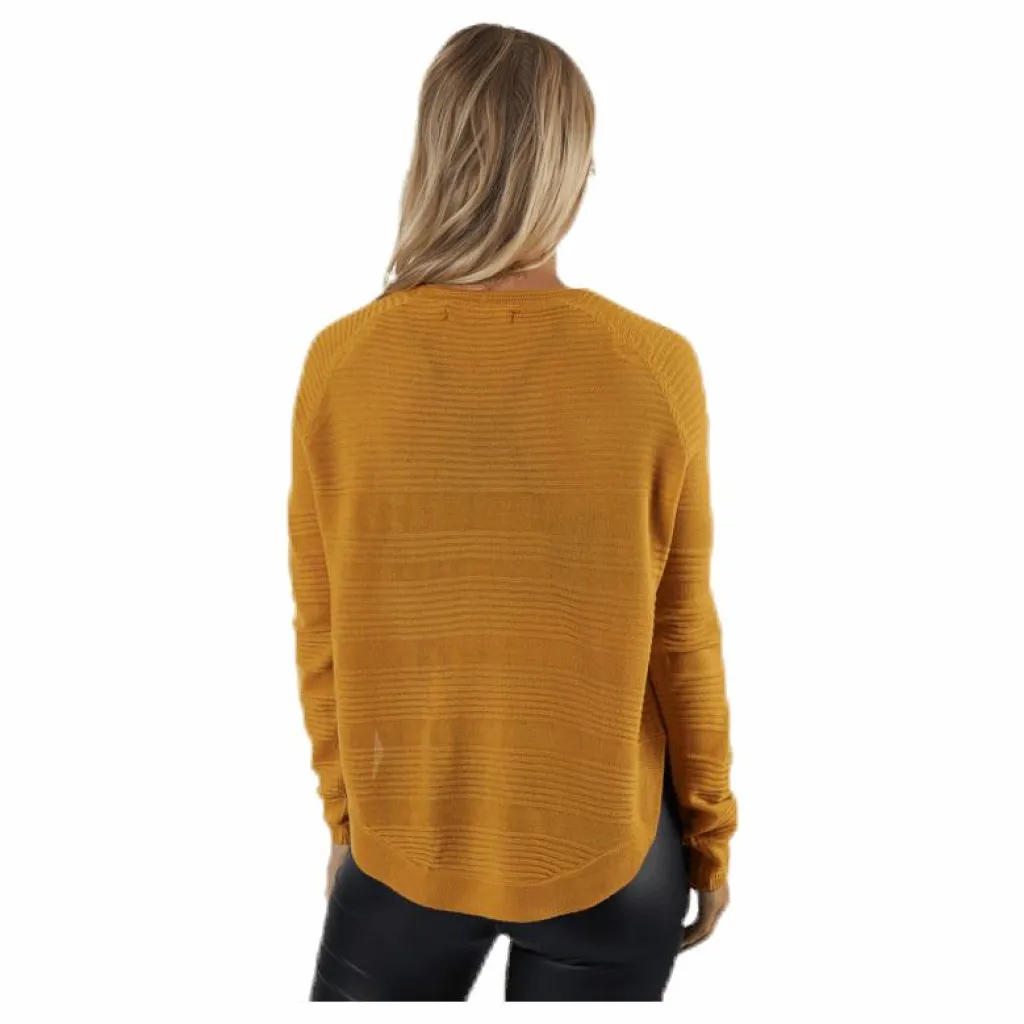 Caviar L/S Pullover Knt Yellow*Only