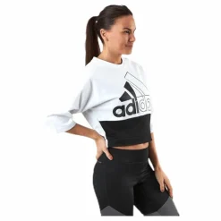 adidas 2Cb Ss Crew White Vit Discount
