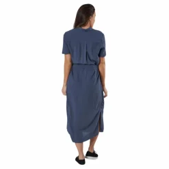 Cecilie Ss Long Dress Blue*Pieces Discount