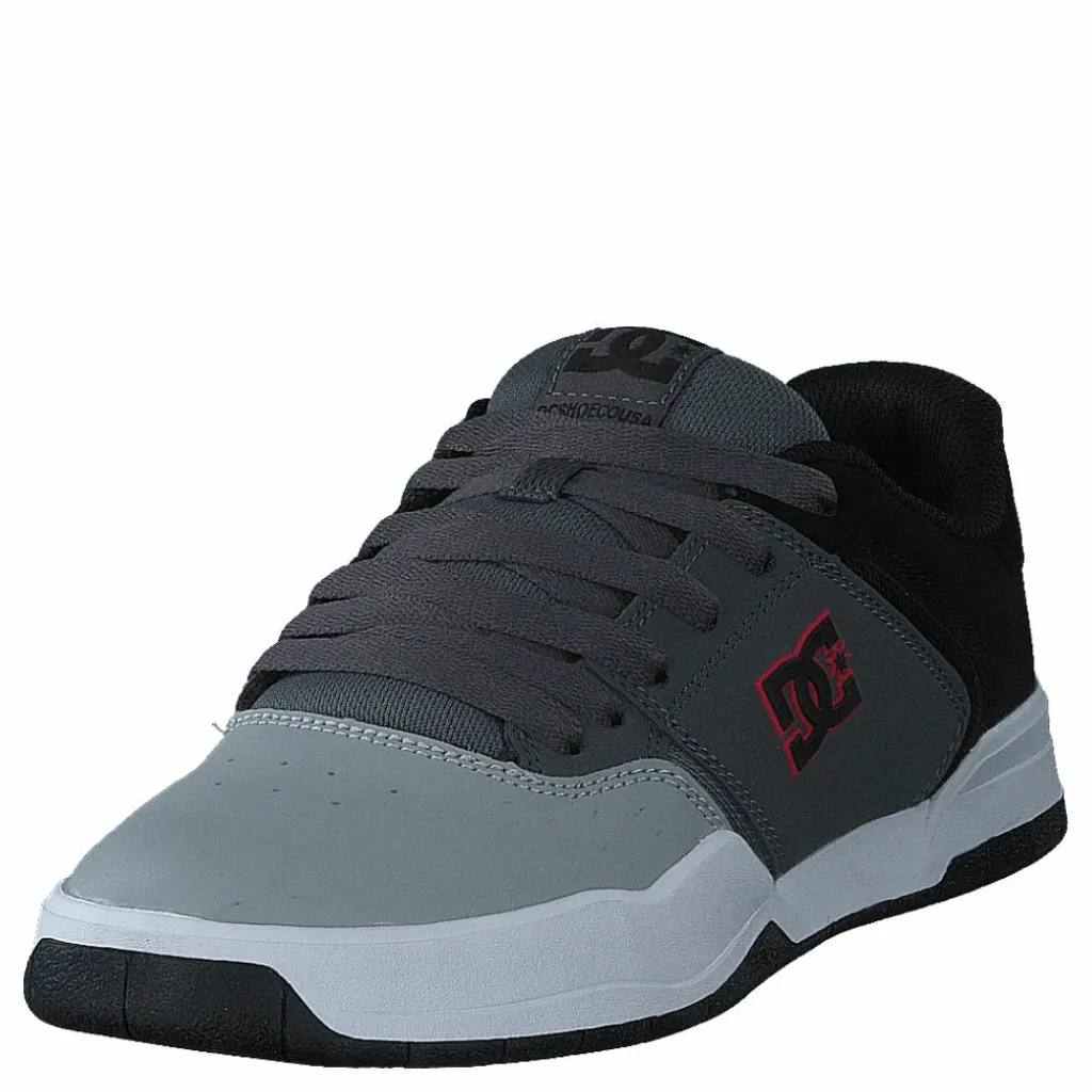Central Black/grey/red*DC Shoes Sale