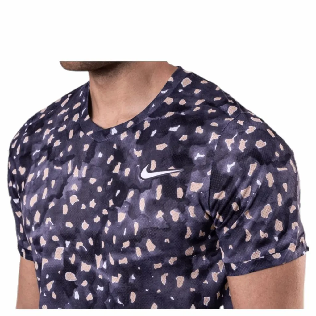 Nike Challenger SS Tee Grey Flerfärgad Online